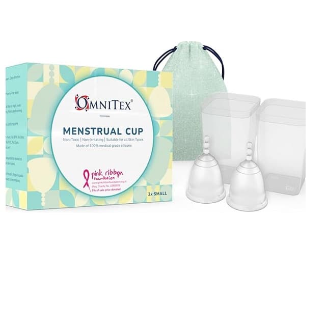 omnitex menstrual cup 2 x small
