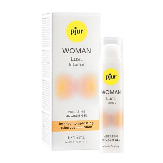 pjur woman lust intense vibrating orgasm gel 15ml 1