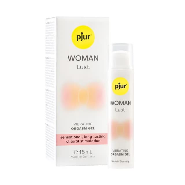 pjur woman lust vibrating orgasm gel 15ml 1