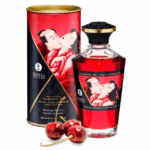 Shunga -Verwarmende Massage Olie 100ml met smaak