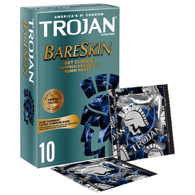 trojan bareskin condooms