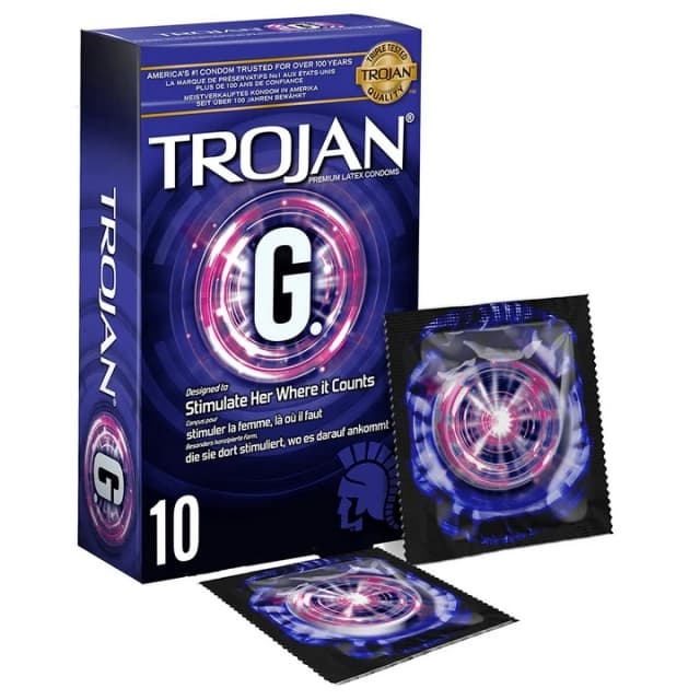 trojan g spot condooms 1