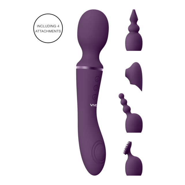 vive nami dubbelzijdige wand en clitorisvibrator