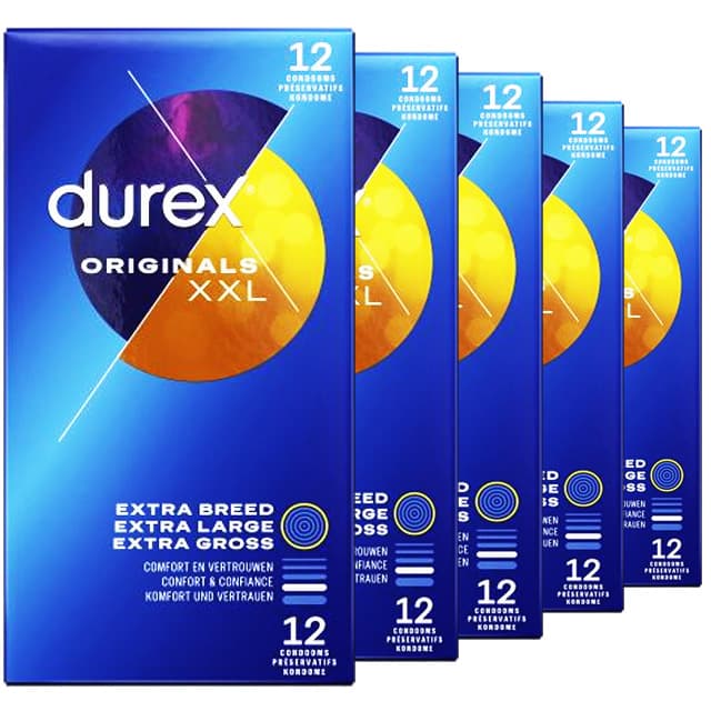 48 12 durex originals xxl
