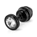 Diogol - Ano Butt Plug Geribbeld 3 Maten Zwart