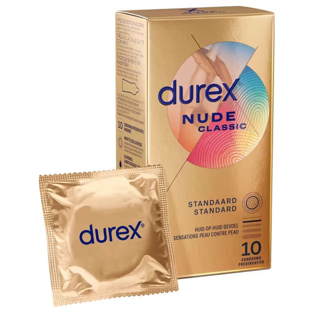 durex nude classic 10 st