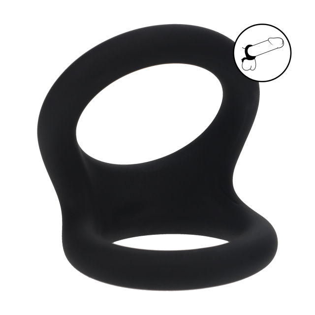 levelz dubbele siliconen cockring