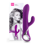 Loverspremium - Venus USB-Oplaadbare Rabbit Vibrator Paars
