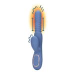 Loveline Warming Rotating & Thrusting Vibrator